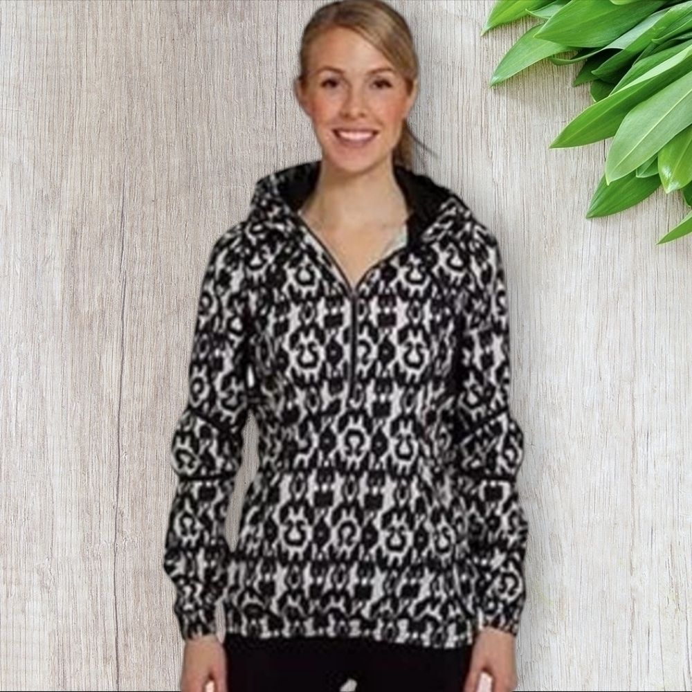Lululemon Willpower Sprinkler Ikat Downtime Jacket Special Edition Size 6 - Picture 2 of 14
